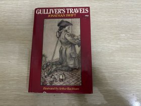 （私藏）Gulliver's Travels       斯威夫特《格列佛游记》， 毛姆、罗素、奥威尔都学他，董桥 喜欢的 赖格姆 Arthur Rackham 插图，精装
