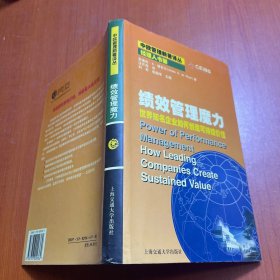 绩效管理魔力:世界知名企业如何创造可持续价值