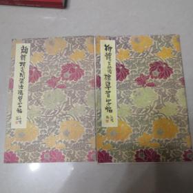 颜体楷书间架结构习字帖、柳体玄秘塔标准习字帖（2本）