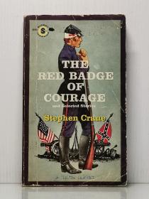 斯蒂芬·克莱恩《红色英雄勋章》  The Red Badge of Courage by Stephen Crane    [ The New American Library 1960年版 ]   (美国文学)  英文原版书