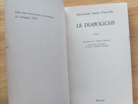 意大利语书 Le diaboliche by Jules-Amédée Barbey D'Aurevilly (Author)