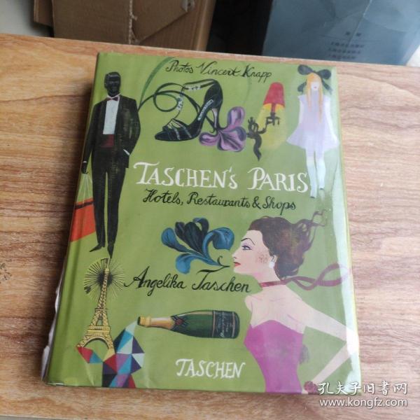 TASCHEN's Paris：Hotels Restaurants & Shops  书名以图片为准