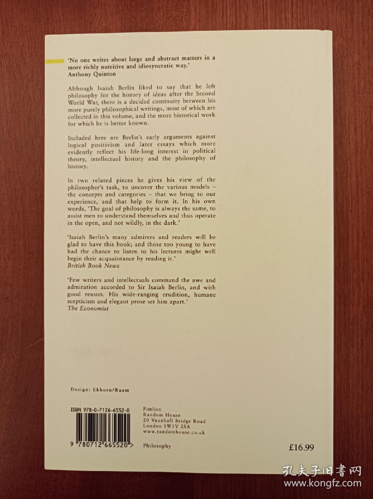 Concepts And Categories: Philosophical Essays （进口原版，现货，实拍书影）