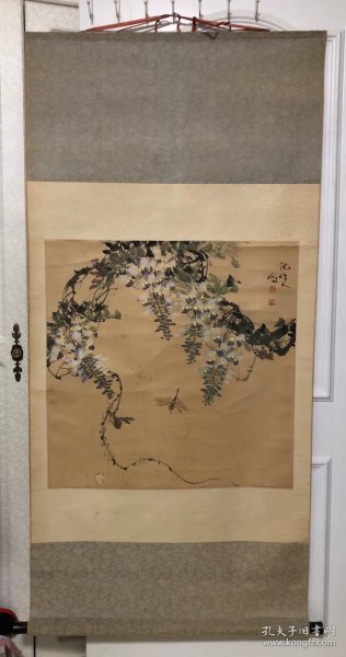 沈作人 国画作品一幅