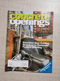 concrete openings 2022年3月