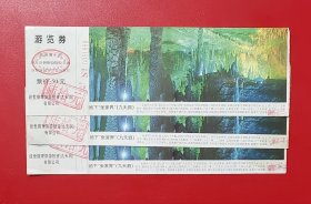 门票、游览券：张家界九天洞 陆拾元