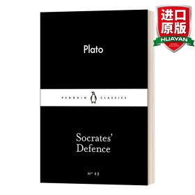 英文原版 Socrates' Defence 柏拉图：苏格拉底的申辩 企鹅经典小黑书 Little Black Classic 英文版 进口英语原版书籍