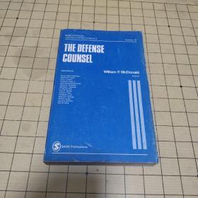 THE DEFENSE COUNSEL     SAGE Criminal Justice System Annuals 【英文版，书名见图】