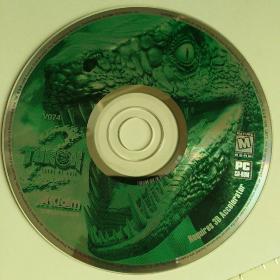 怀旧游戏光盘  TUROK seeds of evil   1CD  裸碟