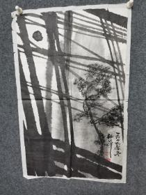 湖北著名书画家，周韶华山水画作品