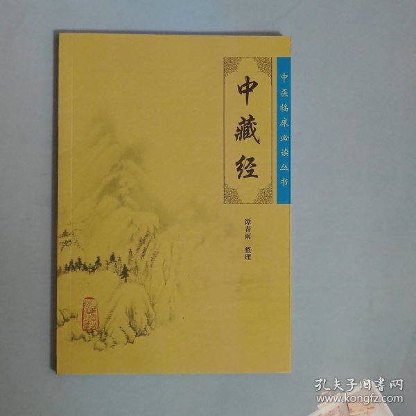 中医临床必读丛书·中藏经