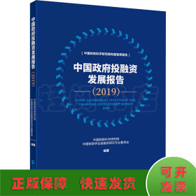 中国政府投融资发展报告（2019）