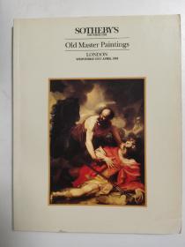 伦敦苏富比 1993年  重要老大师 古典绘画 欧洲古典绘画  早期大师名家名作拍卖专场