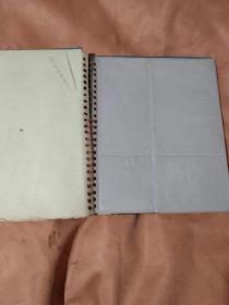 空白影集(封面刘德华， 封底翁美玲)一本