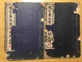 民国线装初版，江苏东台，吴心谷，《历代画史汇传补编》，32开2册全