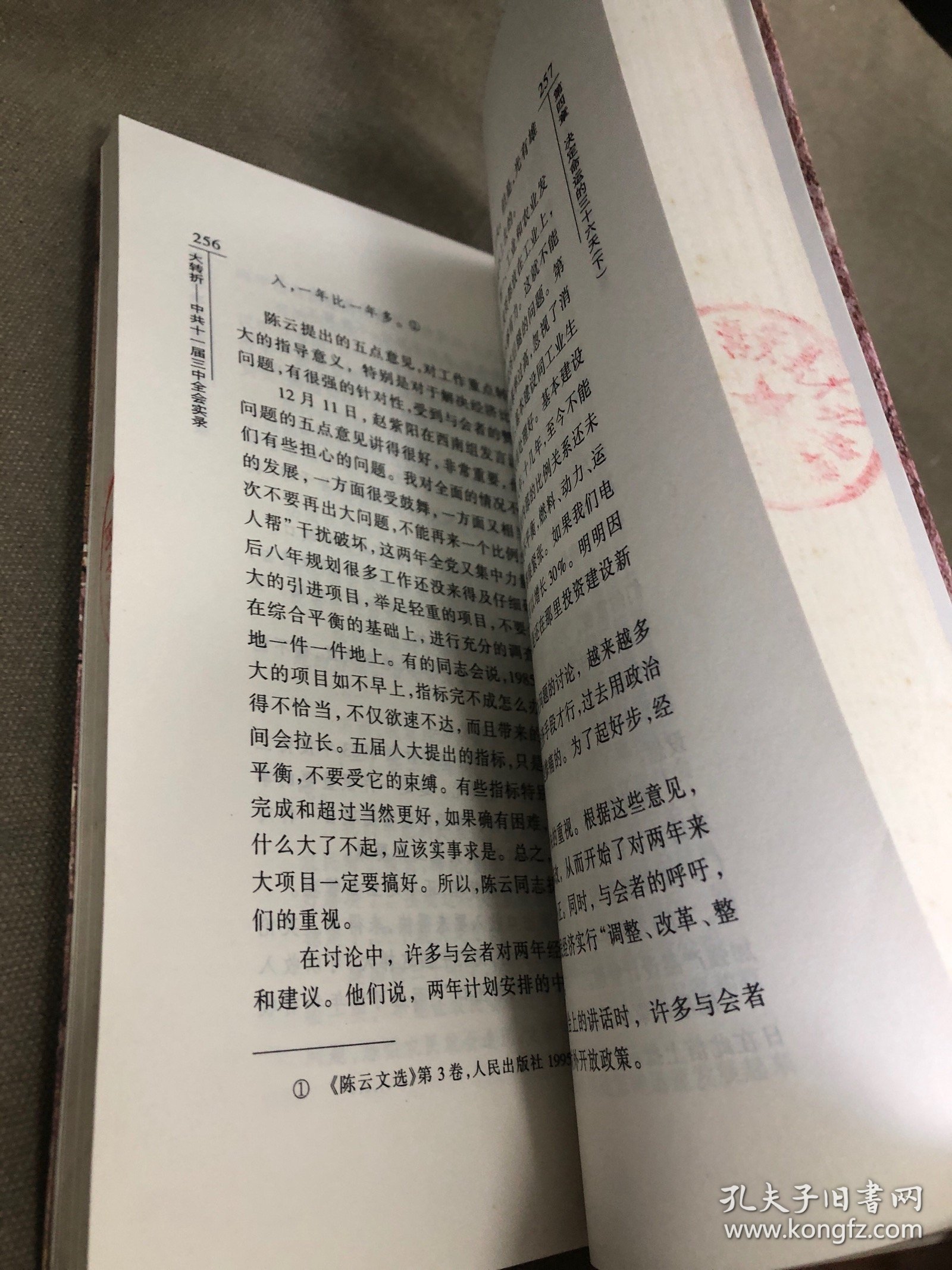 大转折:中共十一届三中全会实录