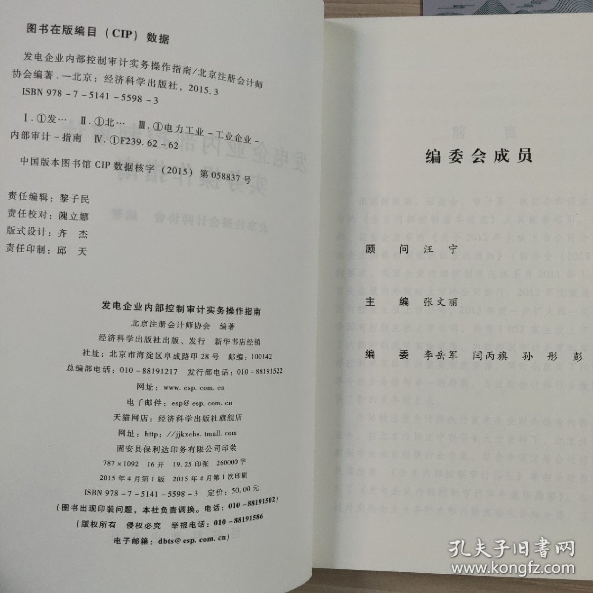 发电企业内部控制审计实务操作指南