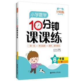 计时练：小学数学10分钟课课练（6年级下）