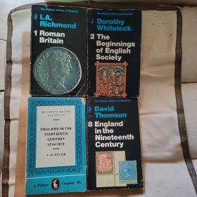 The Pelican History of England (1,2,7,8)4册合售