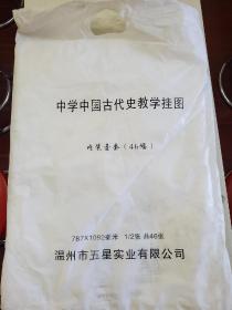 中学历史中国古代史教学挂图一套46幅全