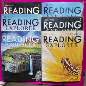 Reading Explorer Foundations （1~5册+FOUNDATION） （英文原版）一共六册 ：FOUNDATIONS READING EXPLORER STUDENT S BOOK（美国国家地理）圣智出版社