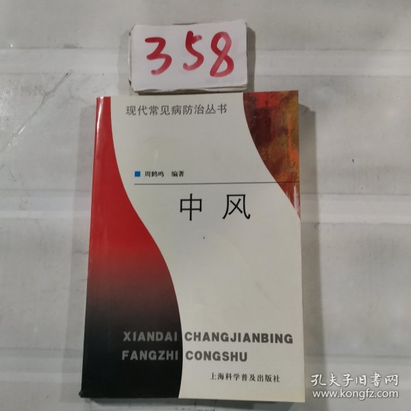 中风——现代常见病防治丛书