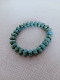 清代绿松石手串