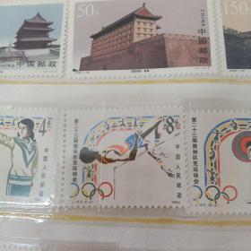 J103邮票 23届奥运会邮票 套票（一套6枚全）