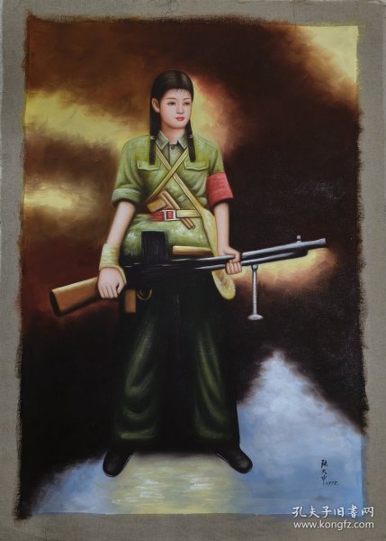 （4）一开手绘油画（100×70）公分