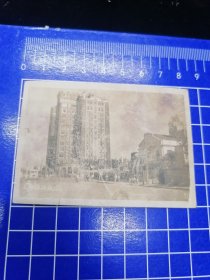 50年代上海锦江饭店照片，6x8厘米