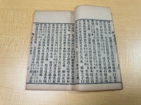 清代刻本《释名》四卷1厚册全。 研究汉语语源学的要典，纸墨明湛，镌刻精整，开本宏阔，字大如钱，刻印如此清晰很少见。珍藏级美品。