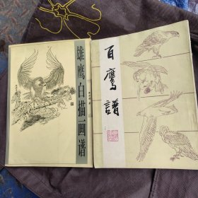 百鹰谱*雄鹰白描画谱（2册）
