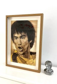 李小龙.光辉50 《马富强作品集》限量版 018（A3尺寸) bruce lee