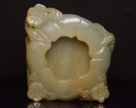 和田玉笔洗