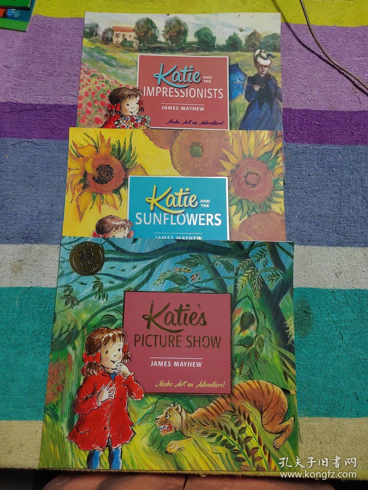 Katie: Katie's Picture Show 凯蒂的画中历险-第一次美术馆之旅（6本合售）