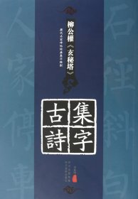 历代名家碑帖经典集字临创：柳公权《玄秘塔》集字古诗