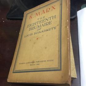 THE EIGHTEENTH BRUMAIRE OF LOUIS BONAPARTE