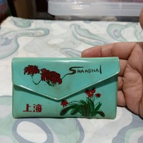 上海牌鲜花塑料钱包