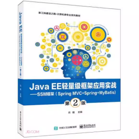 二手Java EE轻量级框架应用实战SSM框架Spring MVC+Spring+MyBatis第二版