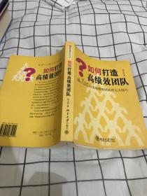 如何打造高绩效团队：打造高绩效团队的七大技巧