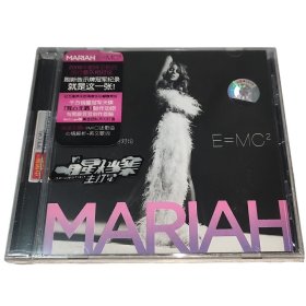 玛丽亚.凯莉 爱的相对论(2CD)Mariah Carey E=MC² 广东天凯发行首版 封面贴标略有损 正版全新未拆