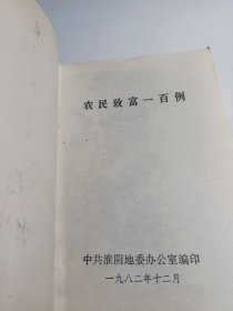农民致富一百例