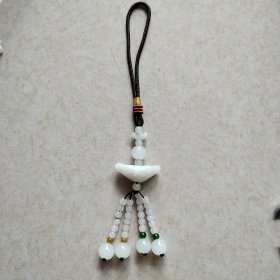 翡翠 元宝 挂件 专柜正品。