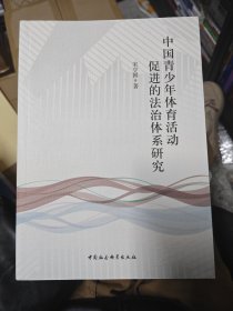 中国青少年体育活动促进的法治体系研究