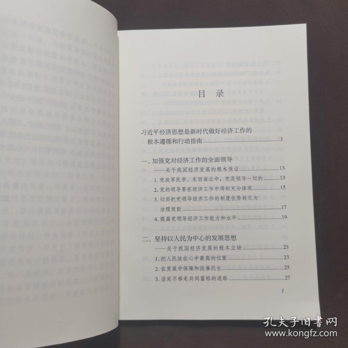 习近平经济思想学习纲要（16开）