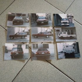 80年代汽车彩色照片9张
