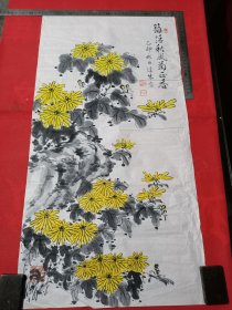 園山芳正溪成菊花