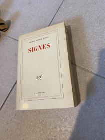 Maurice Merleau-Ponty / Signes 梅洛庞蒂《符号》 法文原版  初版 1960