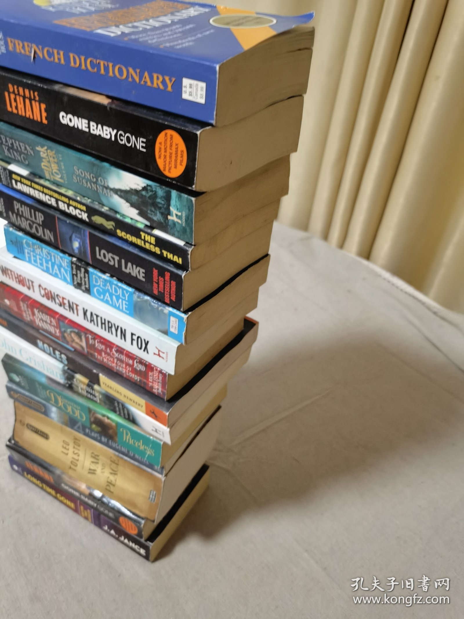 The Dark Tower #6: Song of Susannah[黑暗塔6：苏珊娜之歌]/Gone baby Gone【英文原版】/Priceless无价，克莉丝汀娜·陶德/Four Plays By Eugene O'Neill/The Scoreless Thai (Evan Tanner Mysteries)/消失的湖泊 Lost Lake/Deadly Game