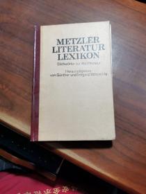 METZLER
LITERATUR
LEXIKON
Stichworter zur Weltliteratur
Herausgegeben
von Gunther und irmgard Schwelkle